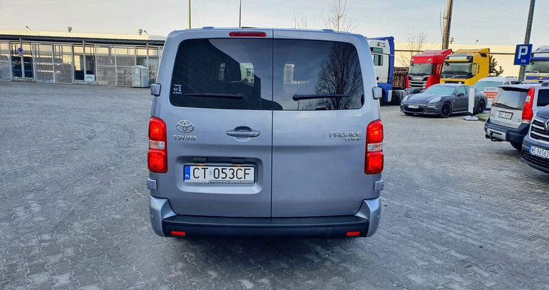 Toyota ProAce cena 185000 przebieg: 10, rok produkcji 2023 z Ruciane-Nida małe 211